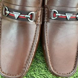 Guess brown loafers size 13 New
