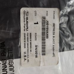 Subaru All Weather Rubber Floor Mats 