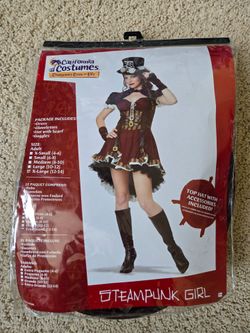 Steampunk ladies costume size 12/14