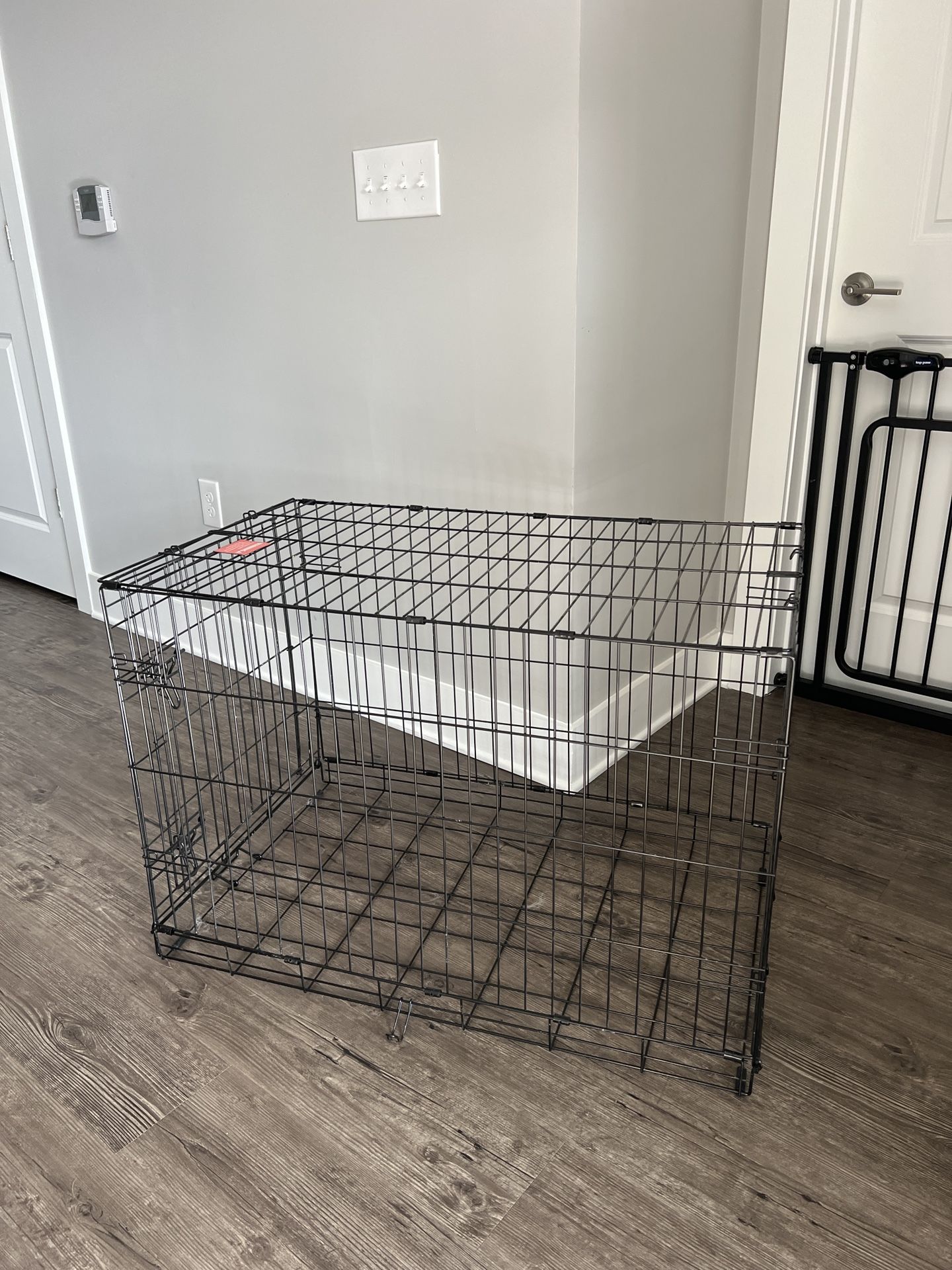 Top Paw Single Door Folding Wire Dog Crate