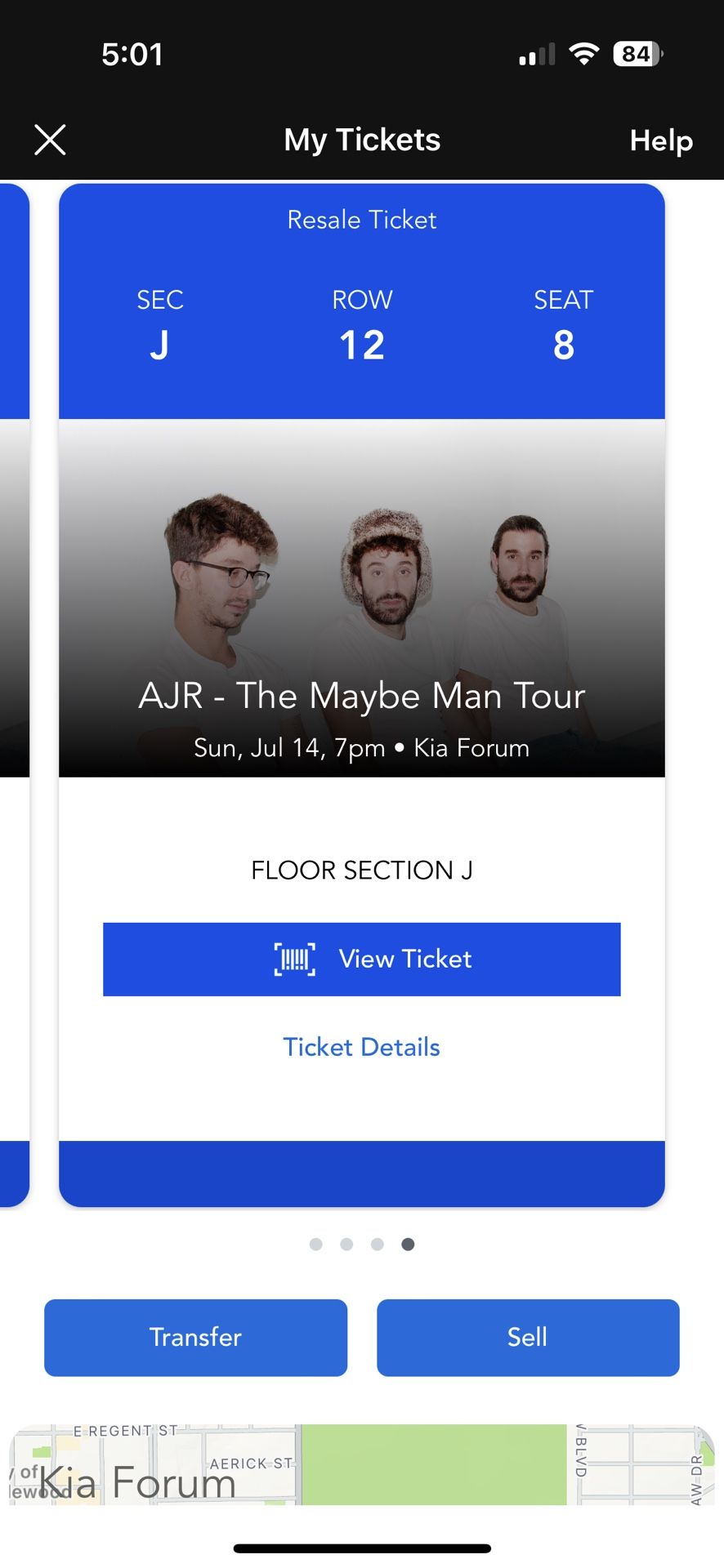2 AJR Tickets Kia Forum