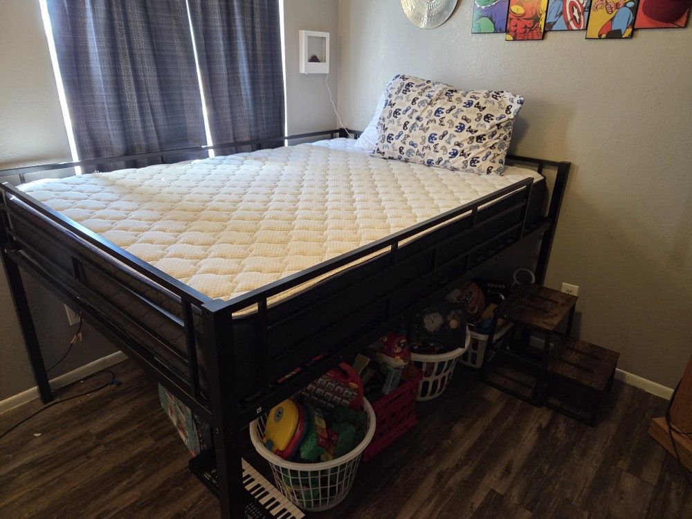 Full Loft Style Bed Frame