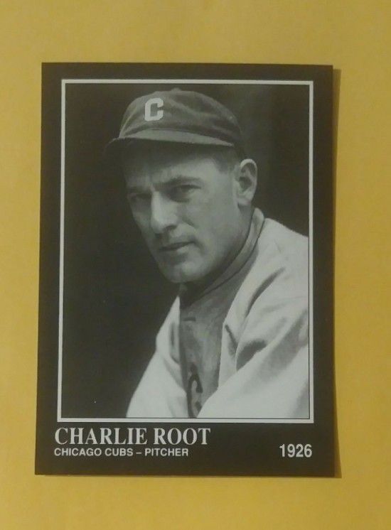 1991 Sporting News Charlie Root Chinski Chicago Cubs #93 Baseball Card Vintage Collectible Sports Conlon Collection MLB