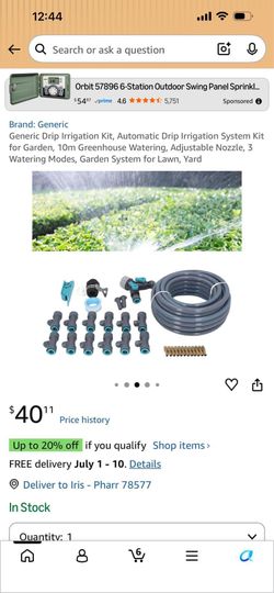Irrigation kit