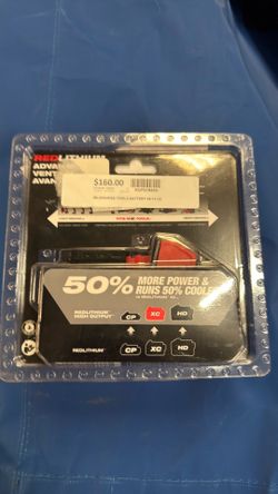 Milwaukee m18 Red lithium xc6.0 battery