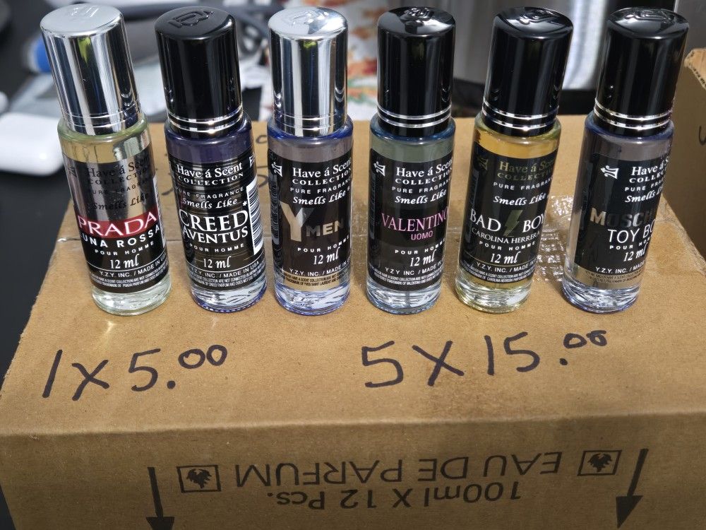 Mens And Woman's Perfume Oils