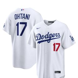 Dodgers Jersey Ohtani Med-2XL $55Ea Firm On Price
