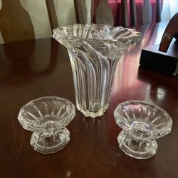 Vase 🏺 And Holder Candle 