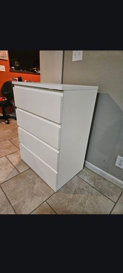 White Dresser