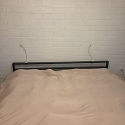 Metal Black Bed Frame + 2 Stands