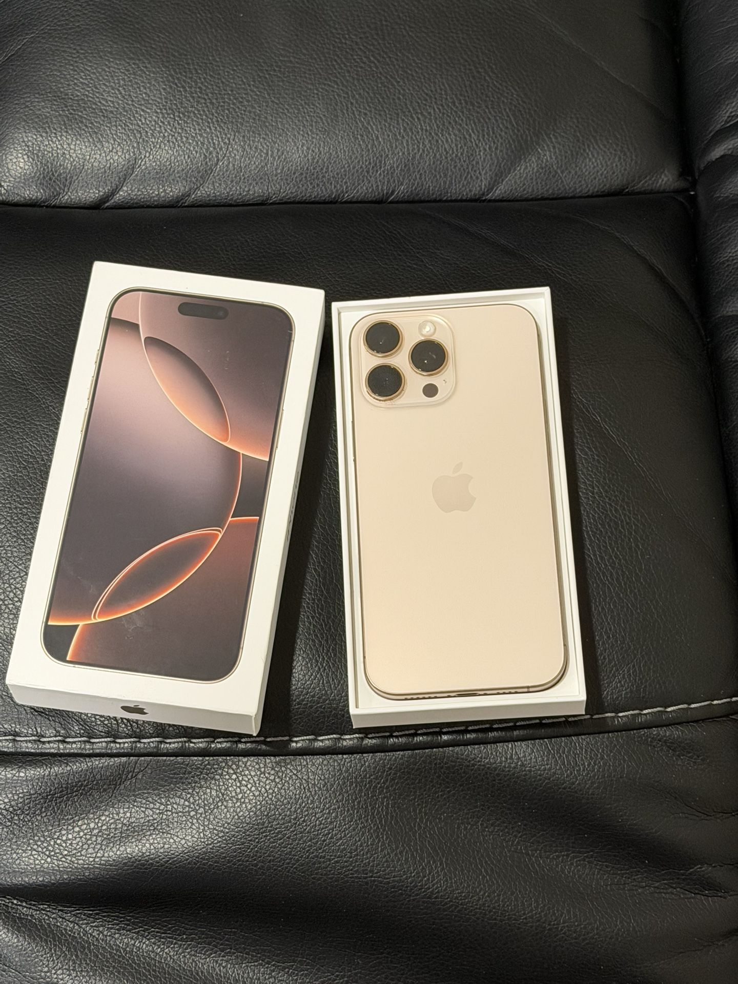 NEW iPhone 16 Pro Max Desert Titanium 256GB