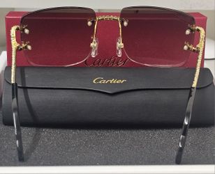 New Cartier VVS1 Rimed Sunglasses