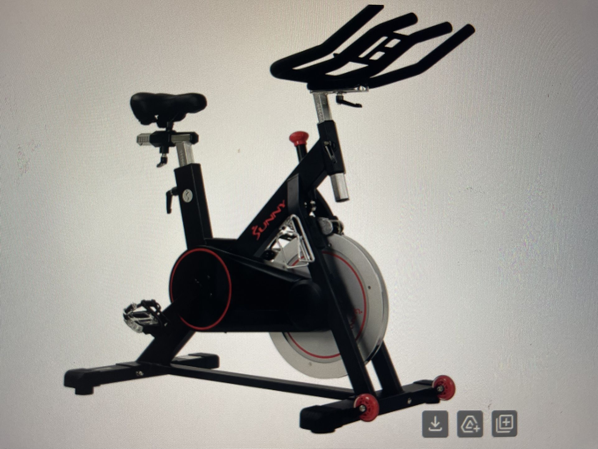 NEW Out Of Box Spin bike - Sunny health &amp; Fitness Magnetic belt Drive ...