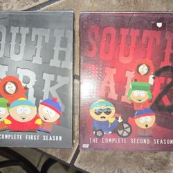 Southpark dvd sets full seasons 1&2 season2 never even opened $12 for both sets Parma smoke free 