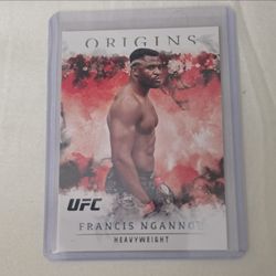 UFC Origins Trading Cards.