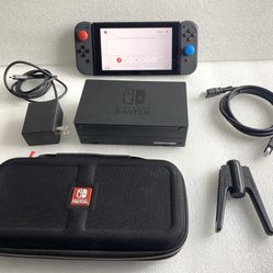 Nintendo Switch Version 1 - 32GB Handheld/System Console With Grey Joycons  