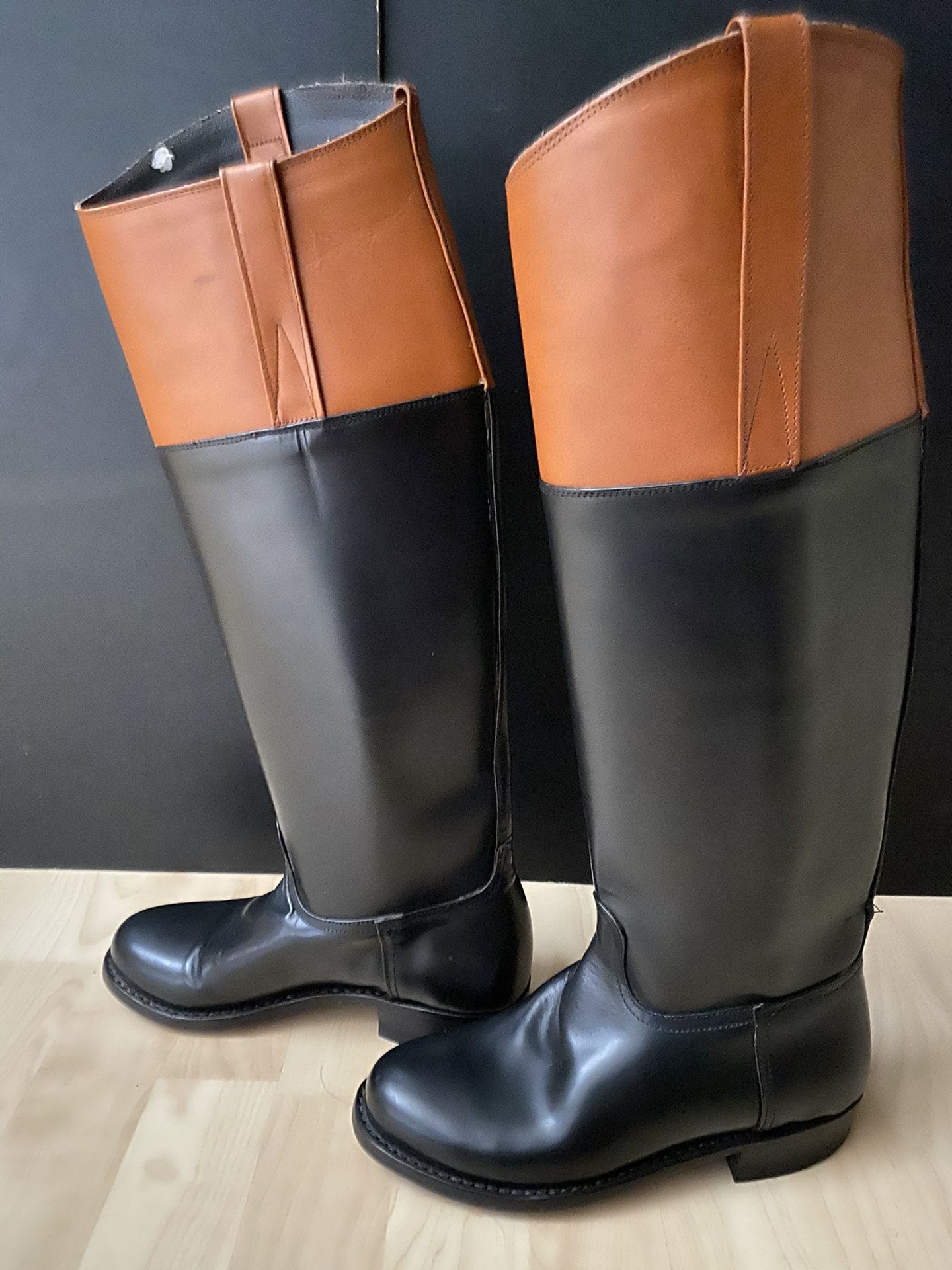 Brand new English riding boots Leather size 6