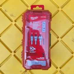 Milwaukee
Carbide Hole Cutter Kit (4-Piece)