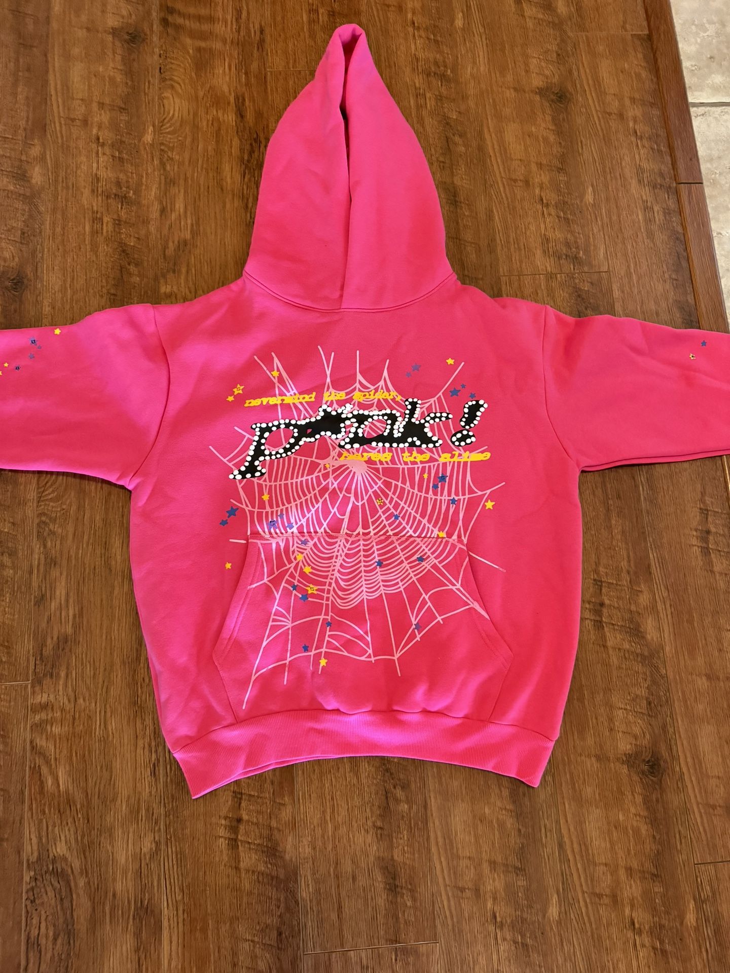 Spider Pink Hoodie