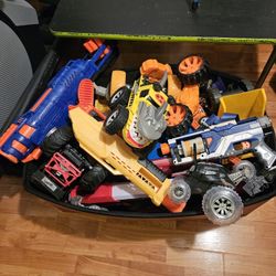 Kids Trucks, Remote Cars, Nerf Guns 