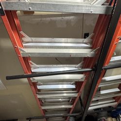 Werner Double Sided 8 foot ladder 300 pound capacity