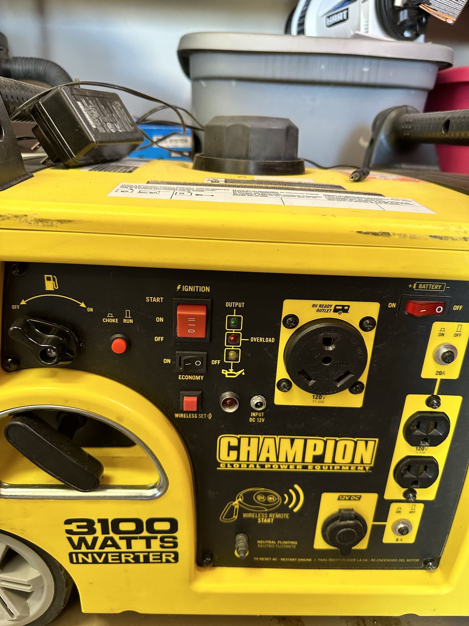 Champion 3100 Watt Generator