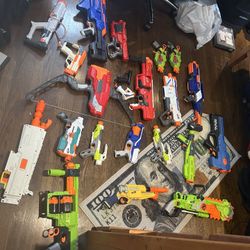 nerf gun lot