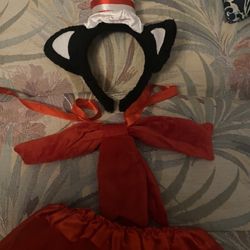 Cat In The Hat Costume For Girl