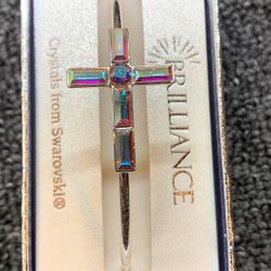 New In Box Crystals from Swarovski Brilliance Cross Bracelet