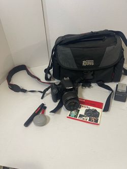 Canon EOS Rebel T1i  Camera W/ EFS 18-55mm Zoom Lens