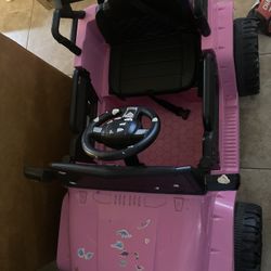 Carrito Eléctrico De Niña 