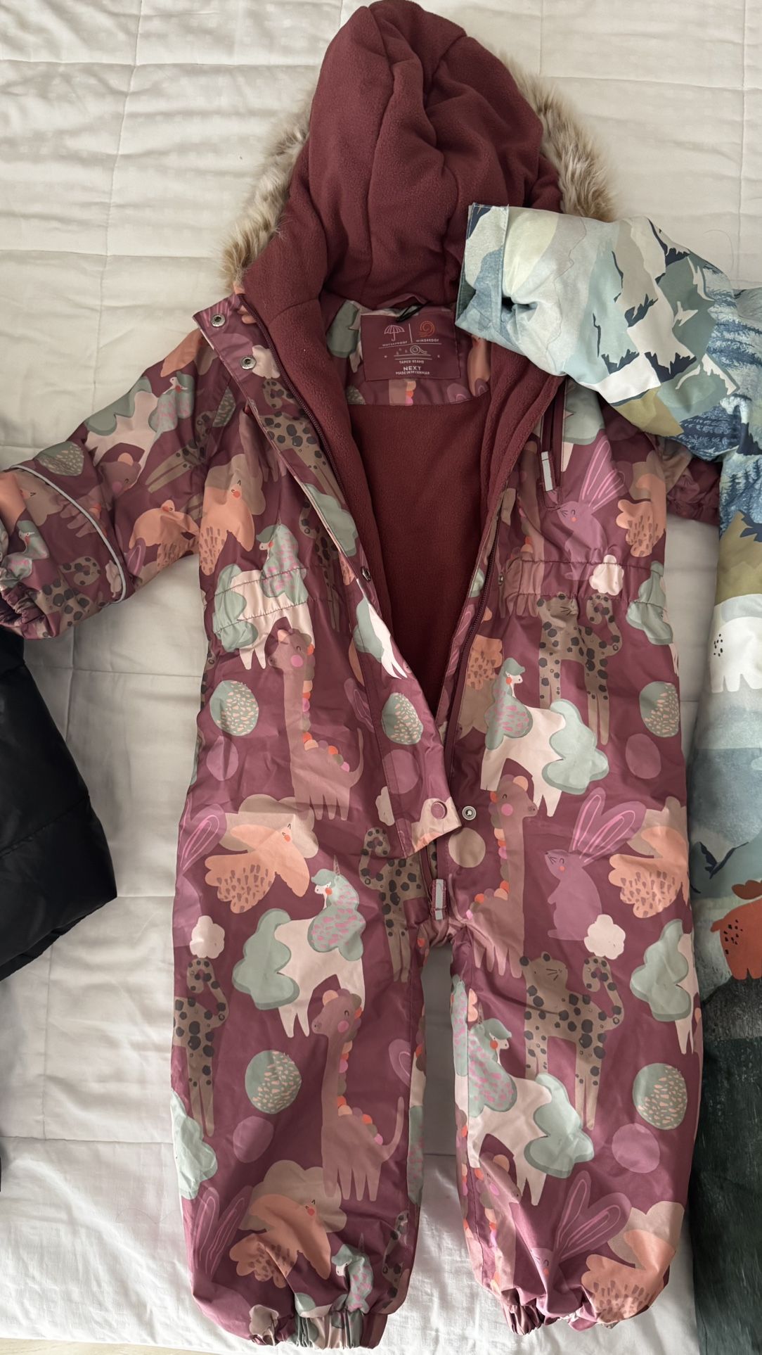 Next Toddler Girl And Boy Winter Jumpsuits