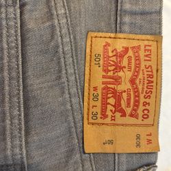 Levi’s 501 W30 L30