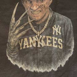Yankees, Freddy Krueger Men’s T-Shirt