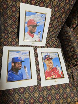 2001 Airbrush Fleer Baseball Cards Mcgwire Sosa Griffey Jr