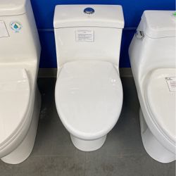 Brand New, Plenty In Stock! Crown Duo One-Piece Dual-Flush Toilet!