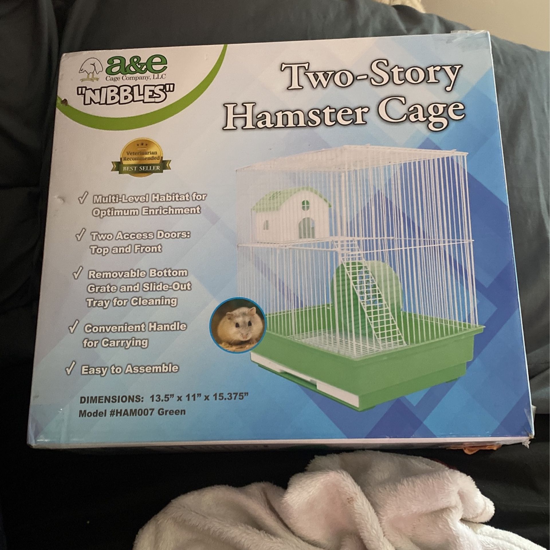 Two Story Hamster cage 