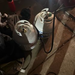 Two Propane Tanks 