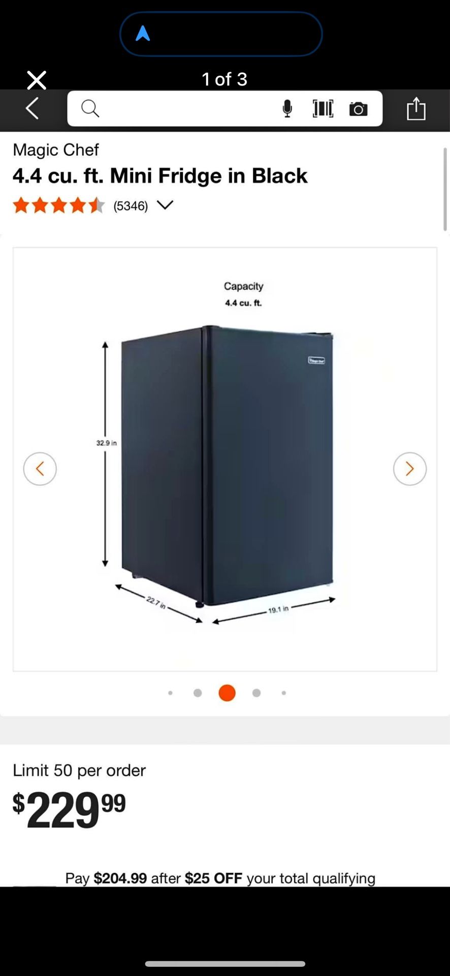 Magic Chef Mini fridge