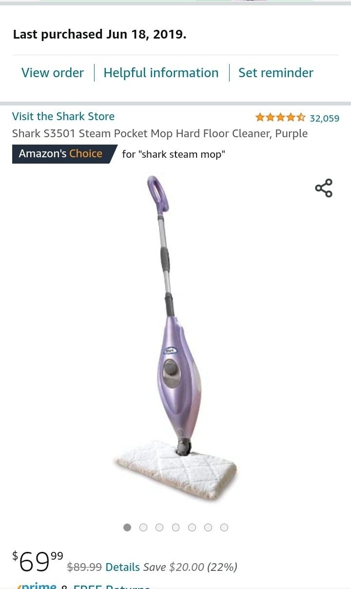 Shark Steam Mop with Extras!