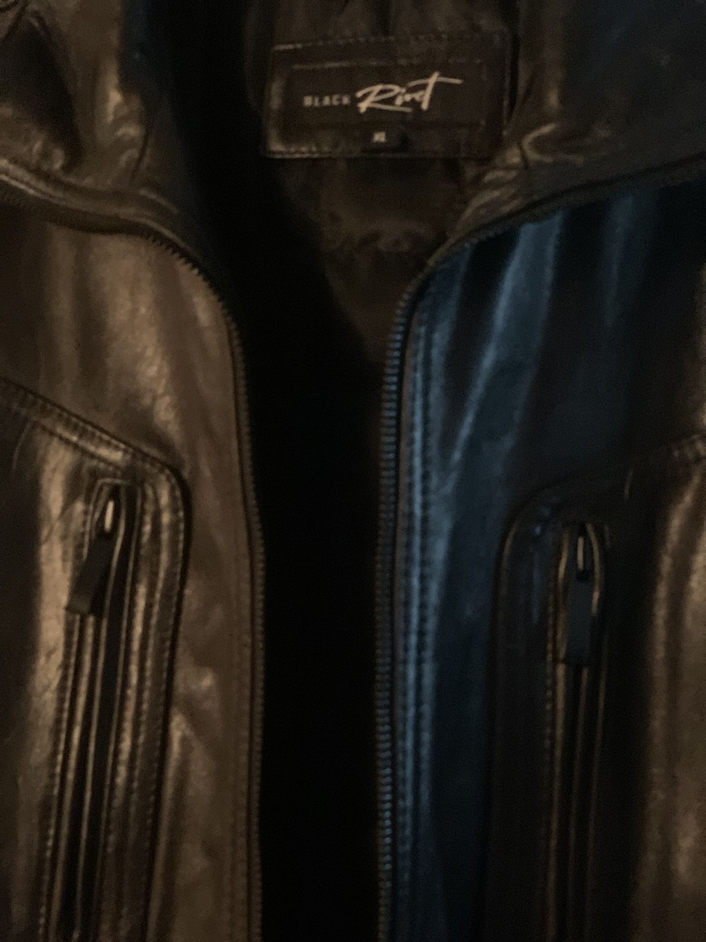 Men’s Leather Jacket XL
