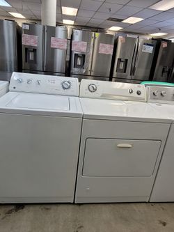 Washer And Dryer Gas Top Load 