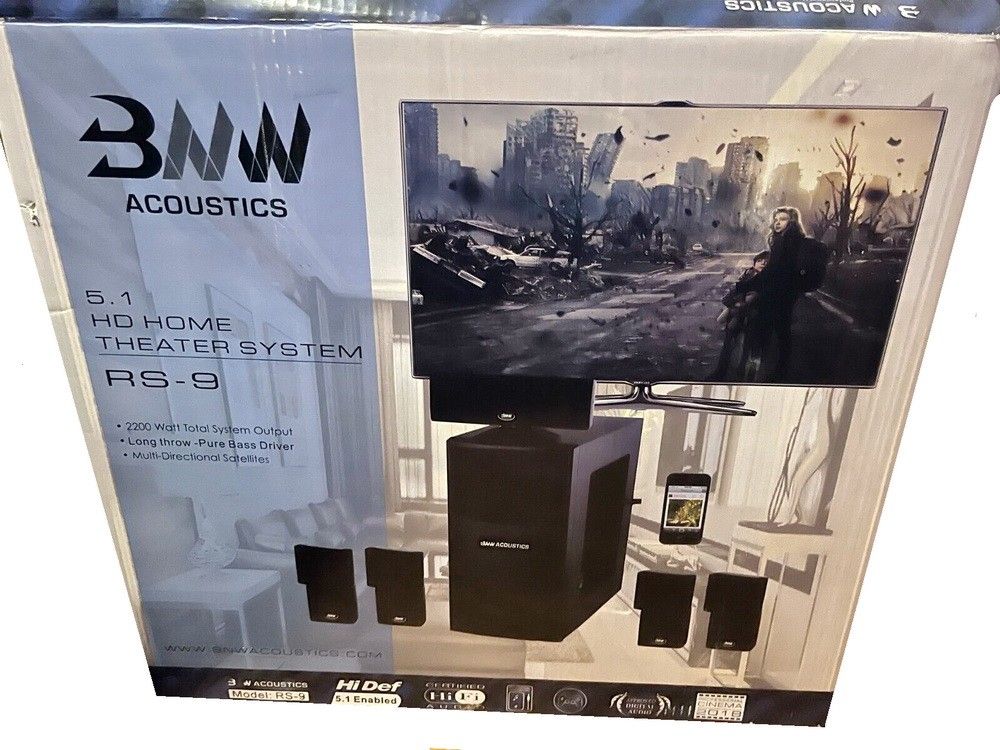 BNW Stero 5 Channel System RS-9 Open Box