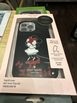 Use Kate Spade Disney iPhone 14 Pro Max Durable Protection Shake Me Liquid Case