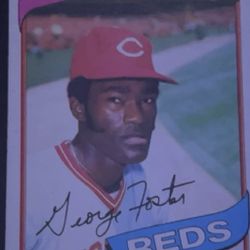 George Foster N.L All Star Reds #400