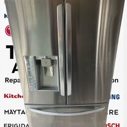 Delivery Included!!!🚚✅💥LG Stainless Steel French Door Refrigerator – Serviced & Tested ✅Delivery Included🔥