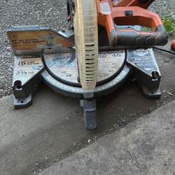 Ridgid Miter Saw 