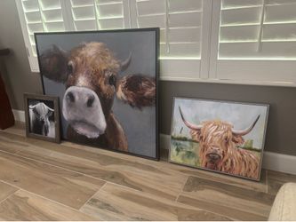 Cow Themed Artwork