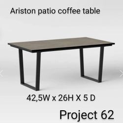 Brand New Project 62 Ariston Coffee Table 