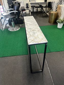 Marble side table